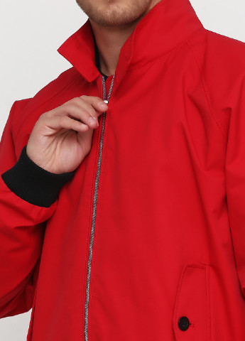 Красная демисезонная куртка Calvin Klein