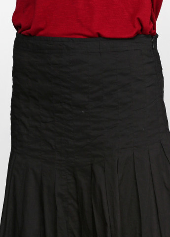 Черная кэжуал однотонная юбка Instinct миди