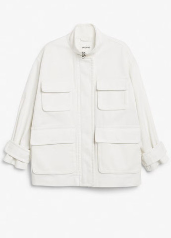 Біла демісезонна куртка Monki