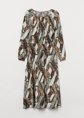 Комбінована кежуал сукня H&M зміїний