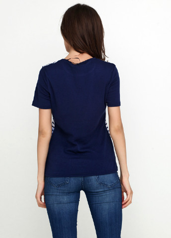 Темно-синяя летняя футболка Paramour