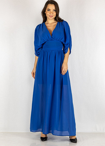 Синя святковий сукня кльош Time of Style однотонна