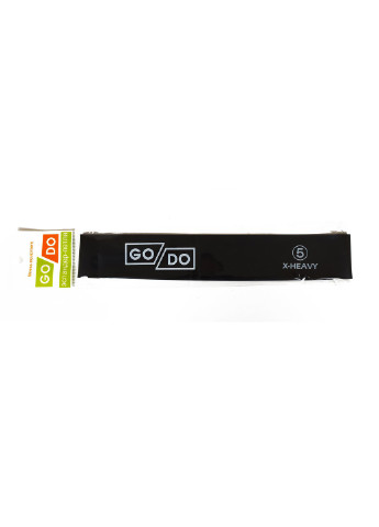 Резинка для фітнесу GoDo # 5 (20 кг) (гумова петля, латексна стрічка опору, кільце для йоги на ноги) EasyFit (241214896)