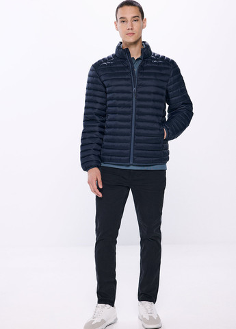 Темно-синя демісезонна куртка Springfield