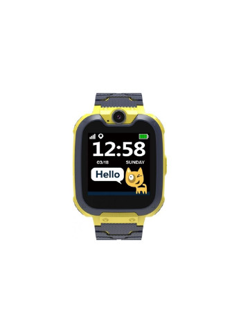 Смарт-часы CNE-KW31BB Kids smartwatch Tony, Yellow-Grey (CNE-KW31YB) Canyon (250095398)