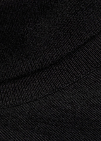 Черный демисезонный свитер H&M