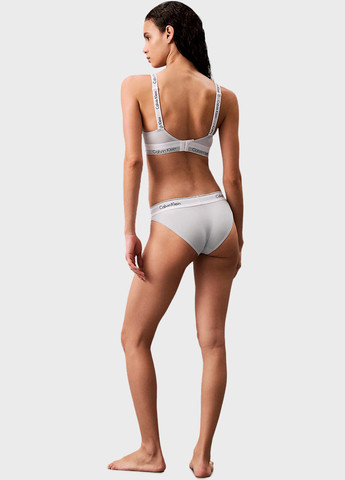 Голубой топ бюстгальтер Calvin Klein с косточками хлопок