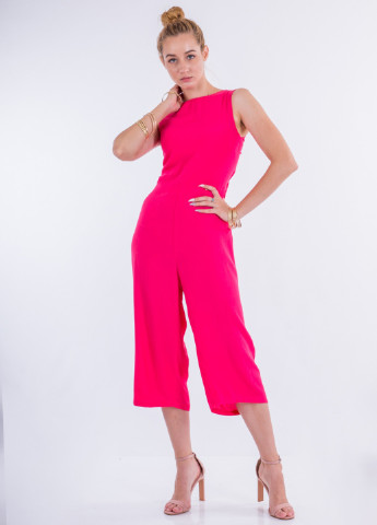 Комбінезон Sarah Chole комбінезон-брюки однотонний рожевий кежуал поліестер
