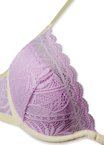 Бузковий бюстгальтер C&A з кісточками поліамід