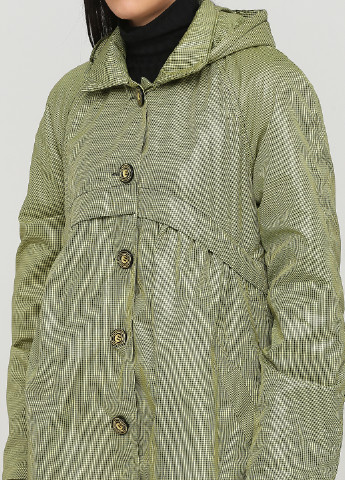 Зеленая демисезонная куртка Илифия