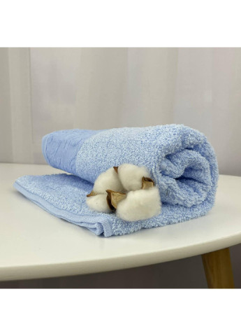 Power полотенце для лица махровое febo vip cotton botan турция 6398 голубое 50х90 см комбинированный производство - Турция