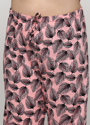 Персиковая всесезон пижама (футболка, брюки) Vienetta