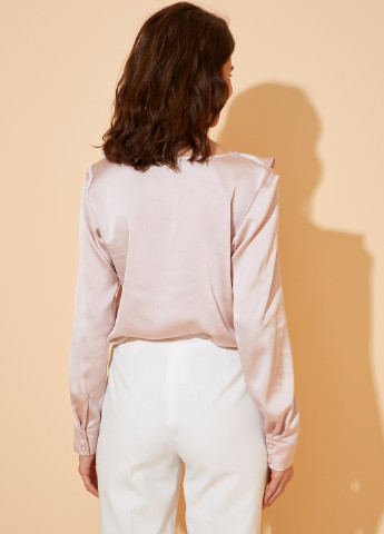 Розовая демисезонная блуза DeFacto