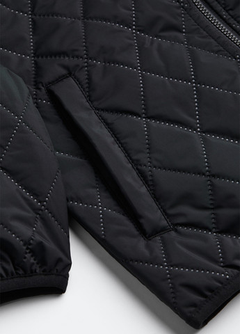 Чорна демісезонна куртка H&M