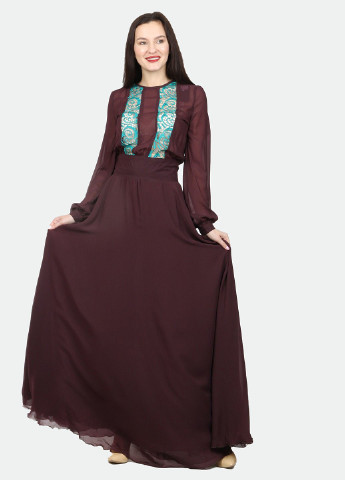 Фиолетовое кэжуал платье Enna Levoni однотонное