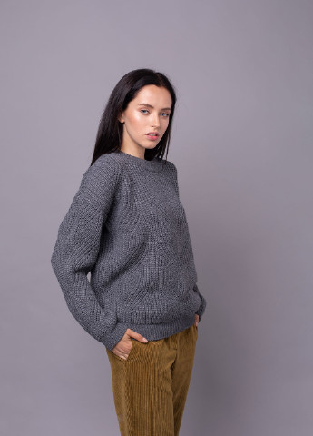 Темно-сірий демісезонний джемпер джемпер Viviami