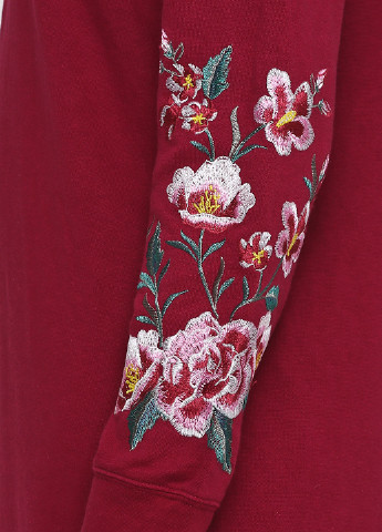 Сливовое кэжуал платье Alya с цветочным принтом