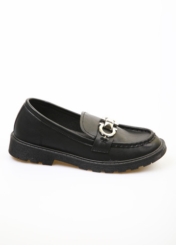 SWIN SHOES Туфлі лофери чорний з штучна шкіра, україна — демісезон (337346267)