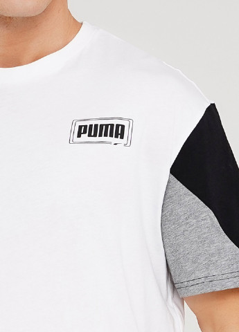 Белая футболка Puma Rebel Advanced Tee