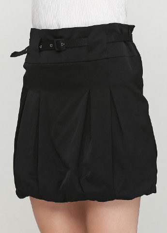 Черная кэжуал однотонная юбка Patrizia Pepe