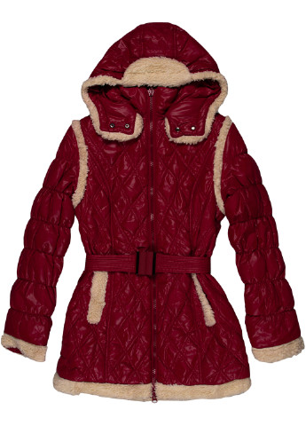 Бордовая зимняя куртка Lizabeta