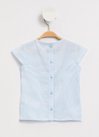 Голубая блузка DeFacto летняя