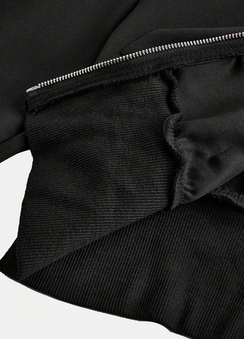 Черная демисезонная куртка SHEIN