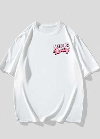 Біла футболка SHEIN