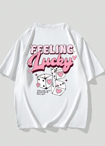 Біла футболка SHEIN