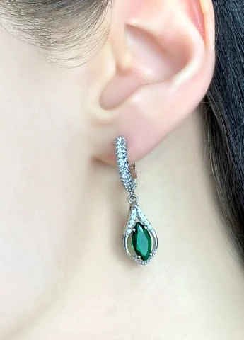 Сережки Silver Flame (152532980)