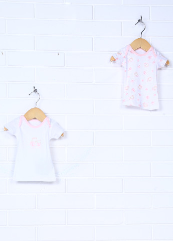 Розовая летняя футболка с коротким рукавом Prenatal