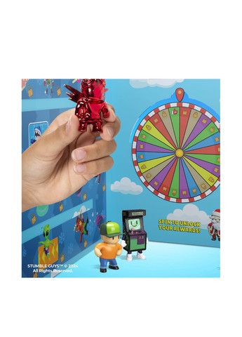 Игровой набор, адвент-календар (24 сюрприза) Stumble Guys (305418139)