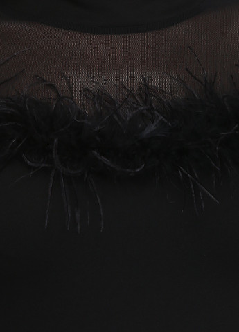 Черное коктейльное платье футляр Vessa однотонное