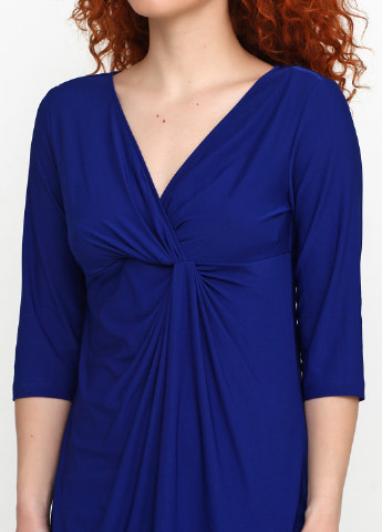 Синее кэжуал платье Avon однотонное