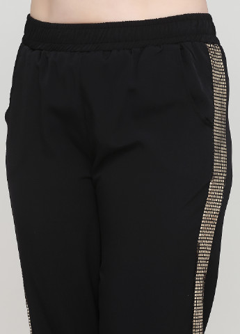Костюм (світшот, брюки) F.X Missony брючний однотонний чорний кежуал віскоза, бавовна, модал, трикотаж