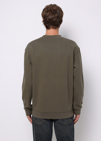 Хакі світшот Colin's однотонний без декору (368128324)