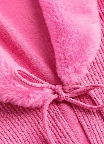 Розовый демисезонный кардиган H&M