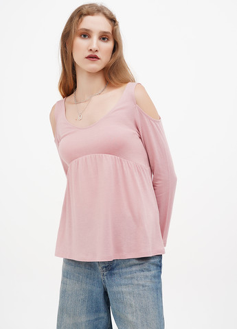 Пудровая блуза Terranova