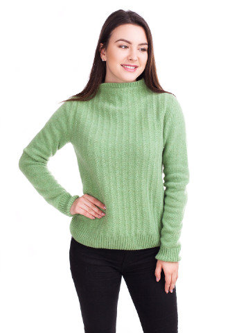 Блідо-зелений демісезонний светр Viviami