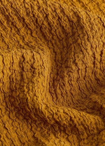 Гірчична кежуал сукня H&M однотонна