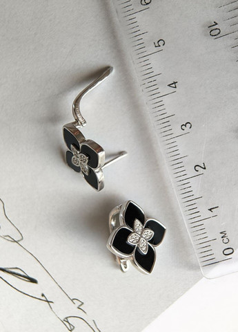 Сережки Silver Flame (336574453)