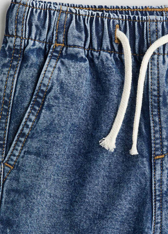 Синие демисезонные джоггеры джинсы H&M