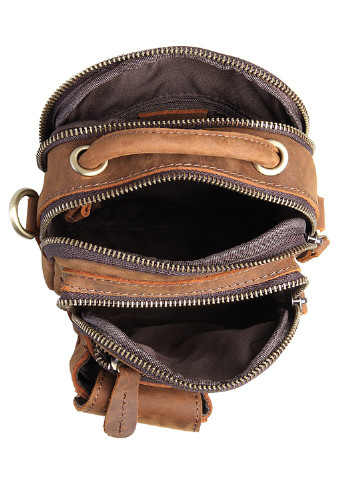 Чоловіча шкіряна сумка 15,5х20х6,5-11 см Vintage (252131602)