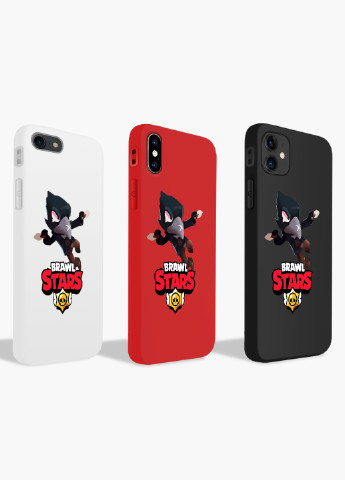 Чохол силіконовий Apple Iphone X Ворон Бравл Старс (Crow Brawl Stars) (6129-1023) MobiPrint (219288582)