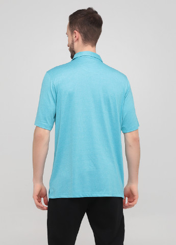 Бирюзовая футболка-поло для мужчин Greg Norman с орнаментом