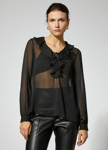 Чорна блуза KOTON