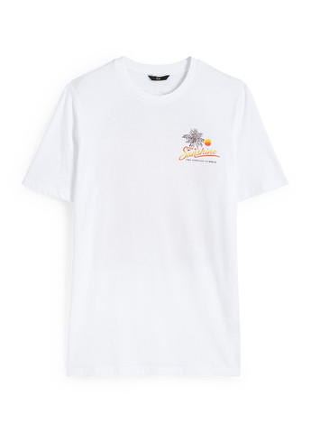 Белая футболка C&A