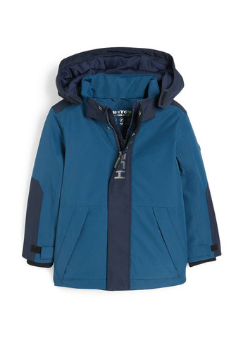 Темно-бірюзова демісезонна куртка C&A