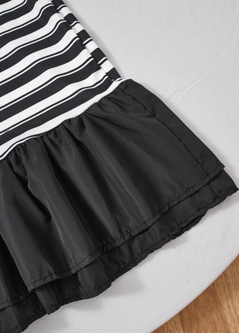 Чорно-біла сукня SHEIN (365440309)