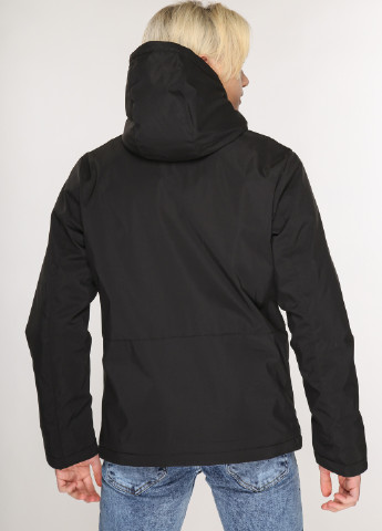 Черная демисезонная куртка 8468 3xl черный (2000903944317) No Name